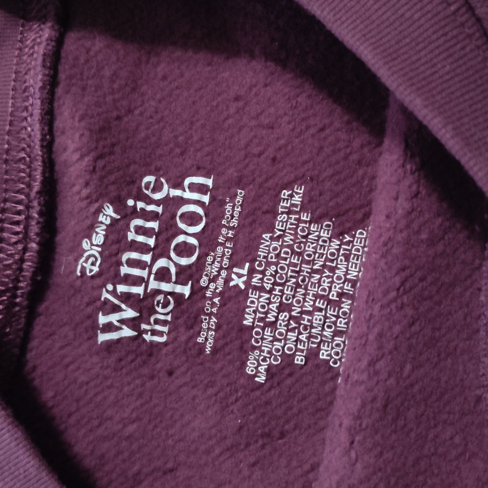 Winnie The Pooh Disney Sweatshirt Xl - Picture 3 of 4